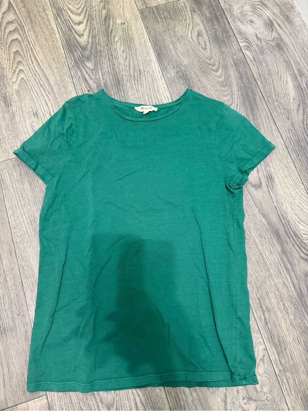 Madewell Green T-shirt Size M